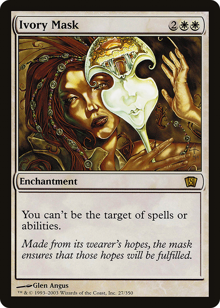 Ivory Mask [Eighth Edition] Foil