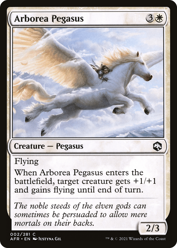 Arborea Pegasus [Dungeons & Dragons: Adventures in the Forgotten Realms] Foil