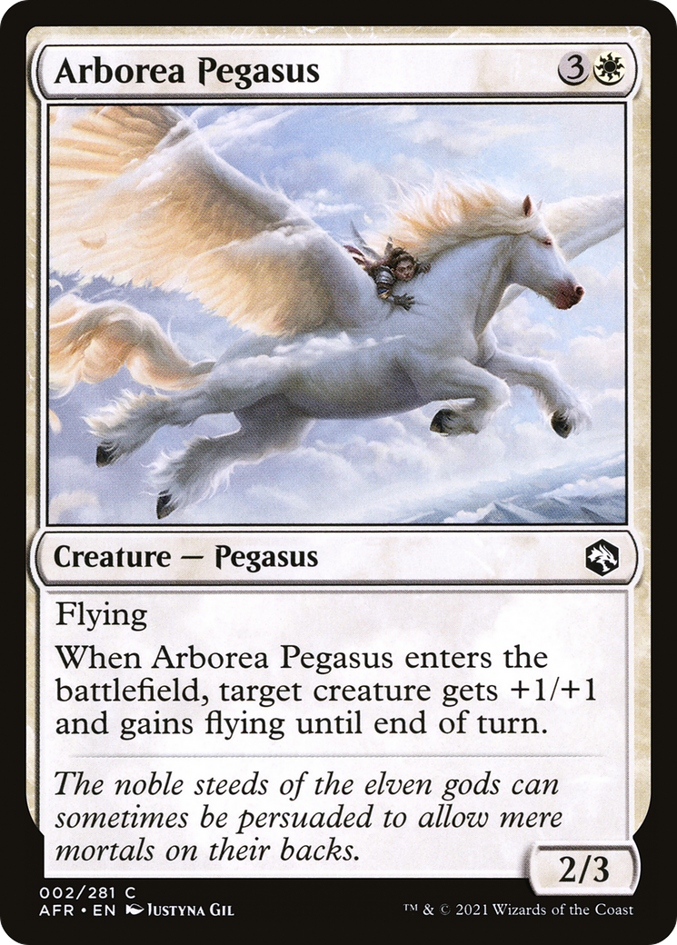 Arborea Pegasus [Dungeons & Dragons: Adventures in the Forgotten Realms] Foil