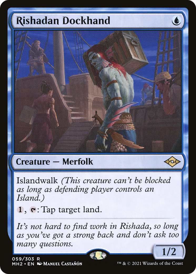 Rishadan Dockhand [Modern Horizons 2] Foil