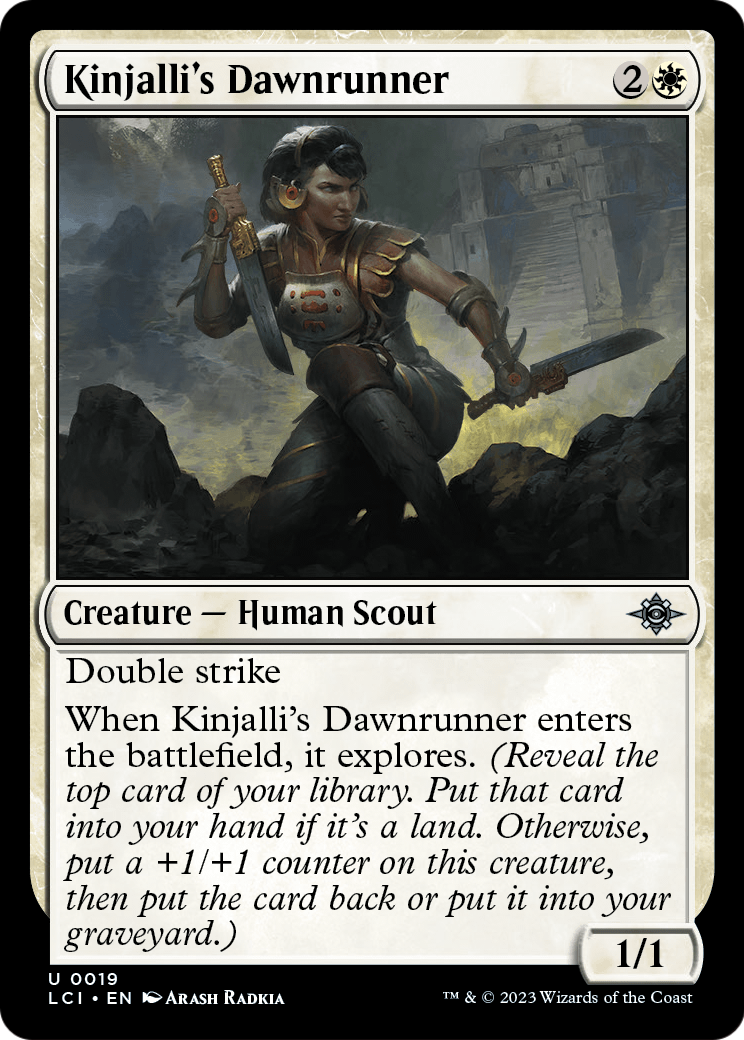 Kinjalli's Dawnrunner [The Lost Caverns of Ixalan] Foil