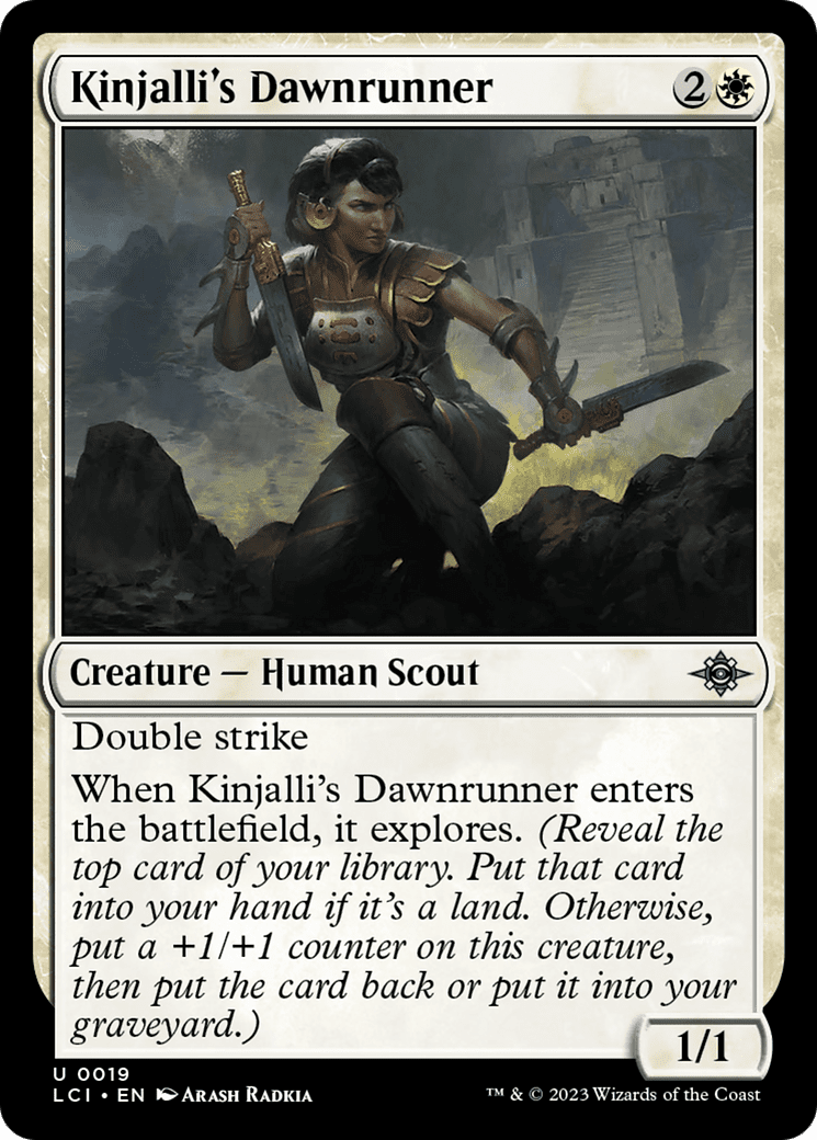 Kinjalli's Dawnrunner [The Lost Caverns of Ixalan] Foil