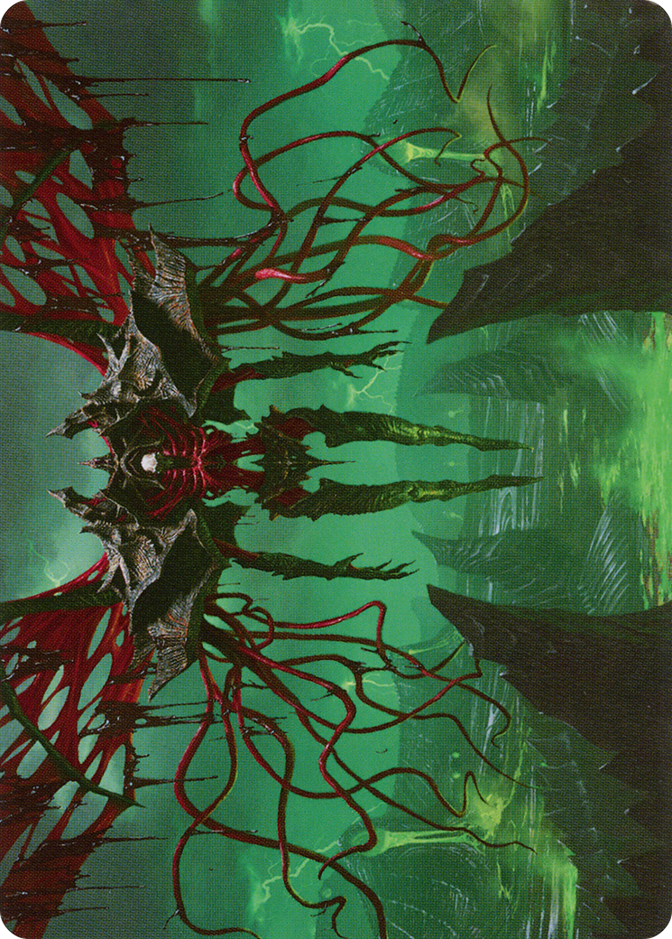 Archfiend of the Dross // Archfiend of the Dross (AONE-018) - Phyrexia: All Will Be One Art Series (Borderless)