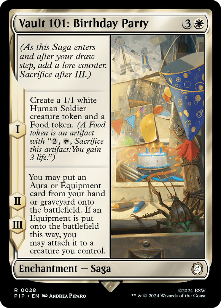 Vault 101: Birthday Party [Fallout] Foil