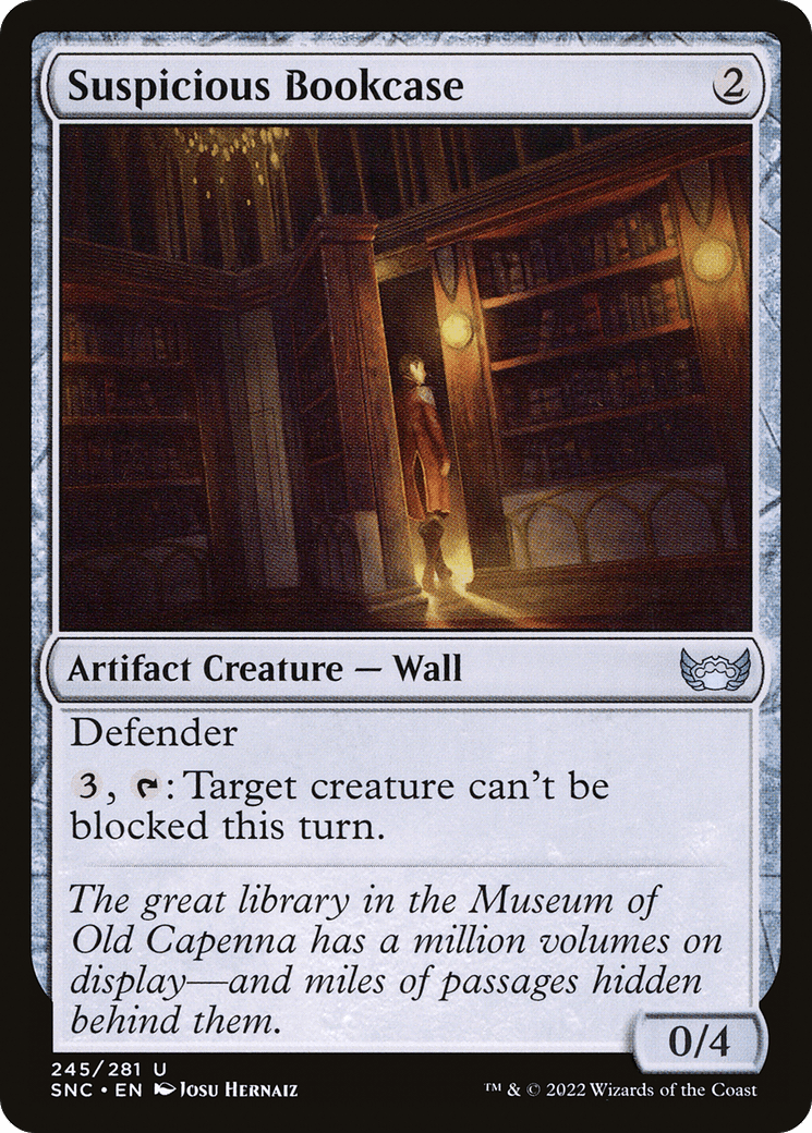 Suspicious Bookcase [Streets of New Capenna] Foil