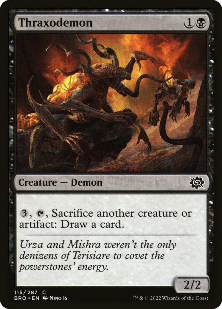 Thraxodemon [The Brothers' War] Foil