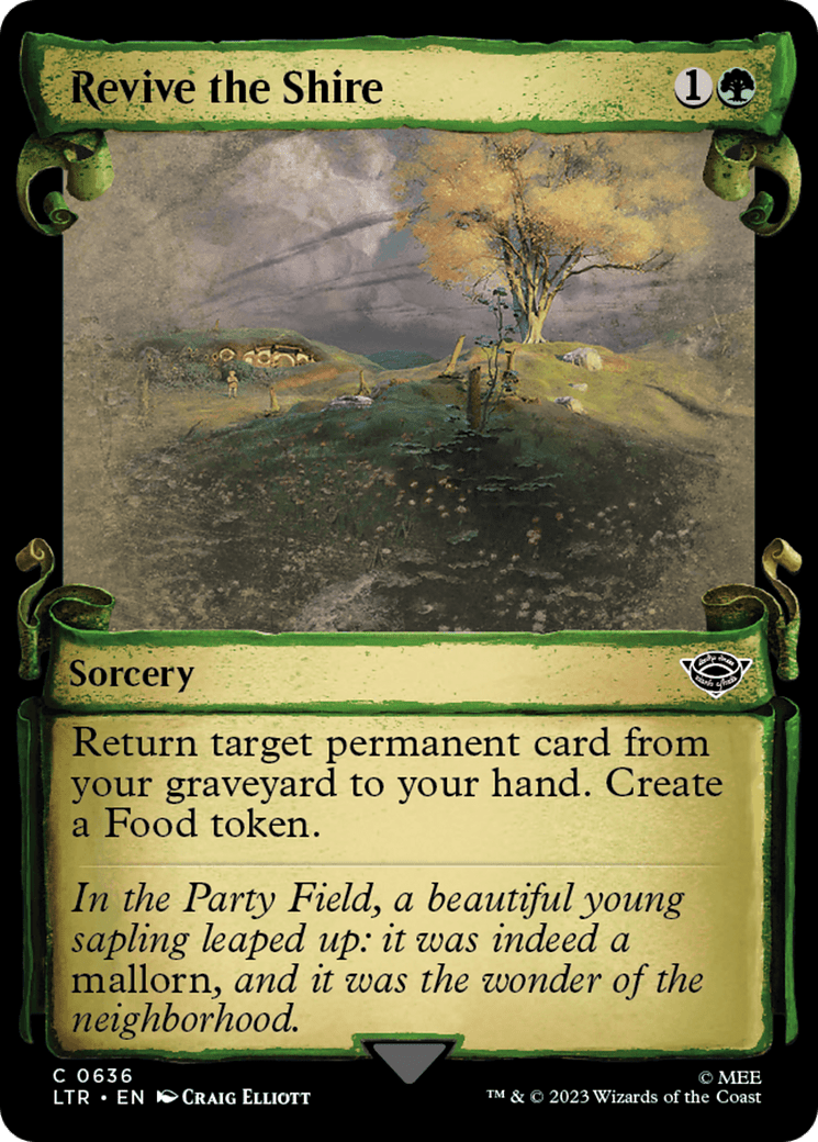 Revive the Shire [The Lord of the Rings: Tales of Middle-Earth Showcase Scrolls] Foil