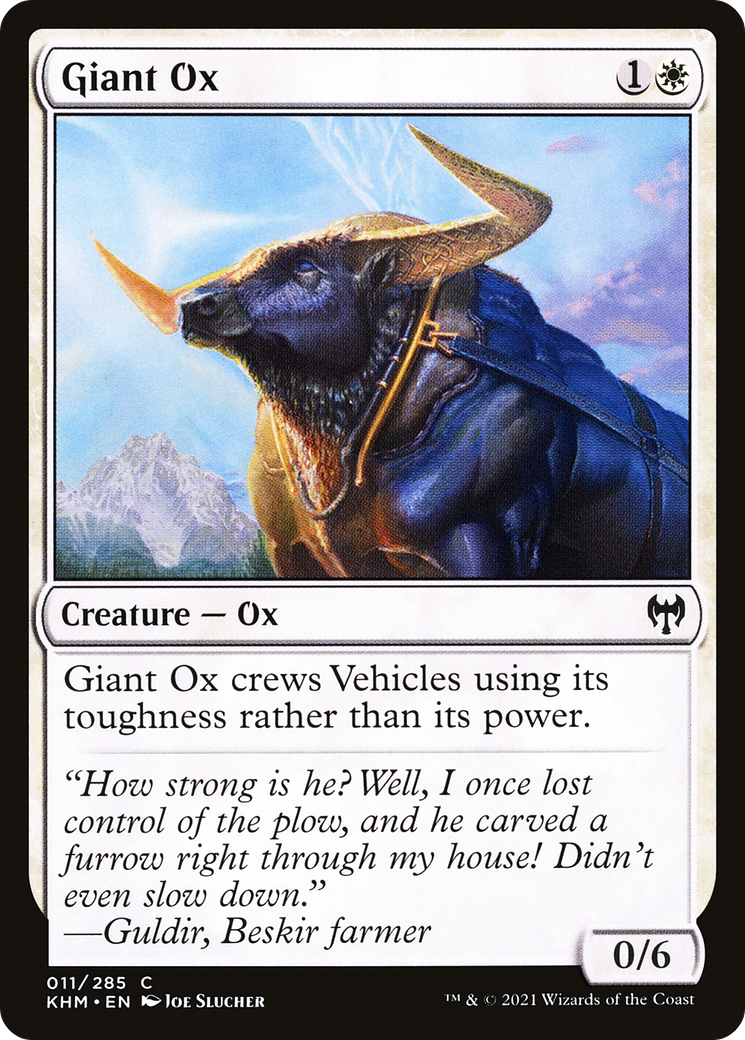 Giant Ox [Kaldheim] Foil
