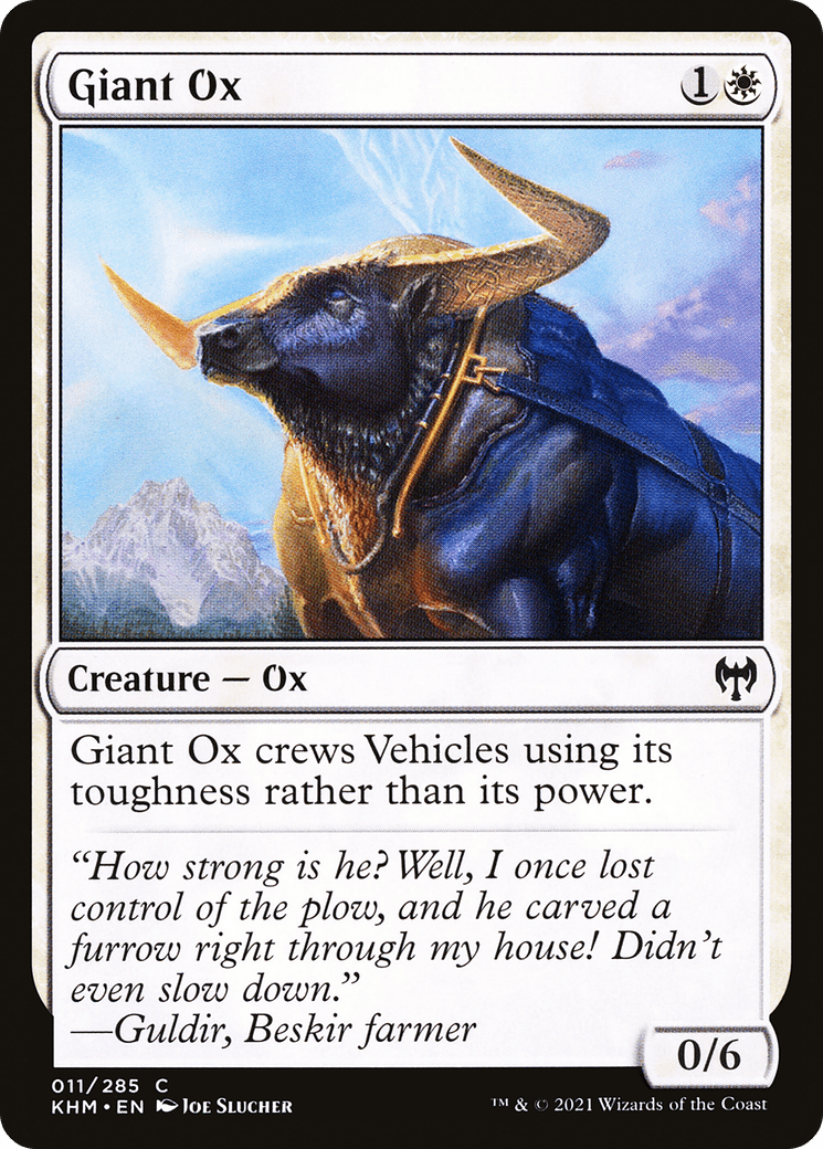 Giant Ox [Kaldheim] Foil