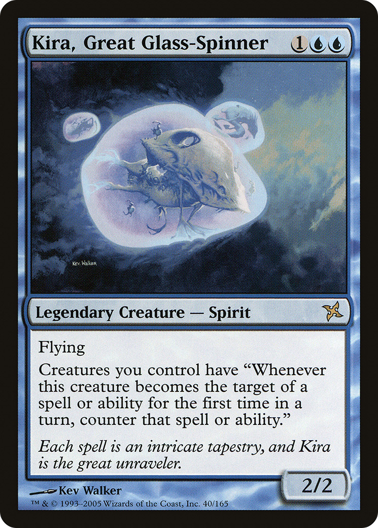 Kira, Great Glass-Spinner [Betrayers of Kamigawa] Foil