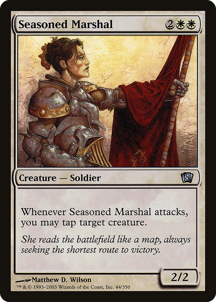 Seasoned Marshal [Eighth Edition] Foil