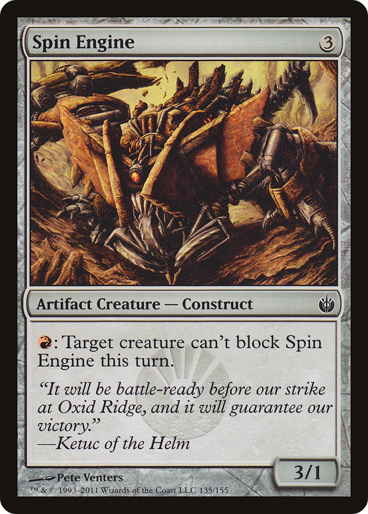 Spin Engine [Mirrodin Besieged] Foil