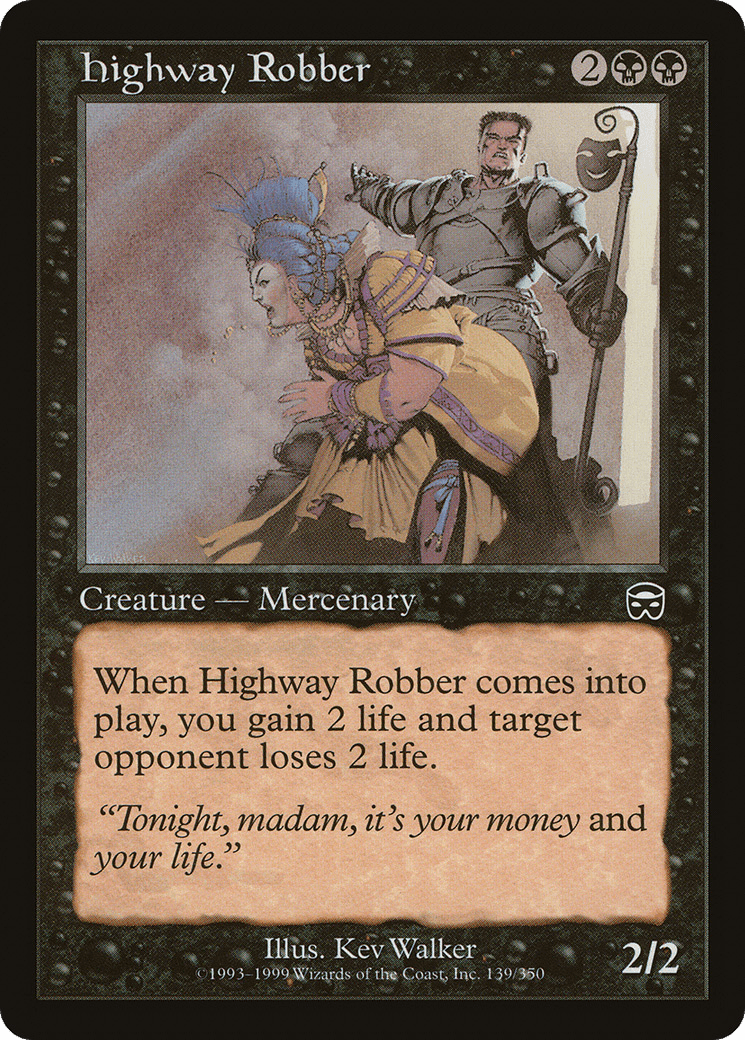 Highway Robber [Mercadian Masques] Foil