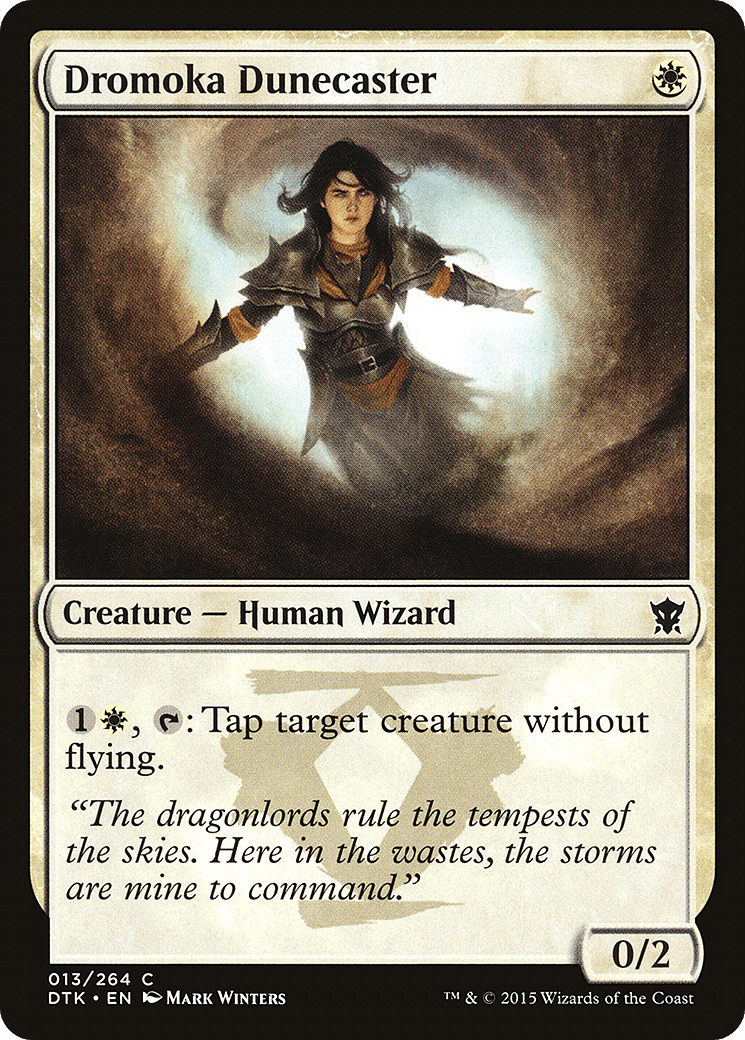 Dromoka Dunecaster [Dragons of Tarkir] Foil