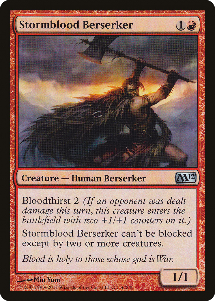 Stormblood Berserker [Magic 2012] Foil