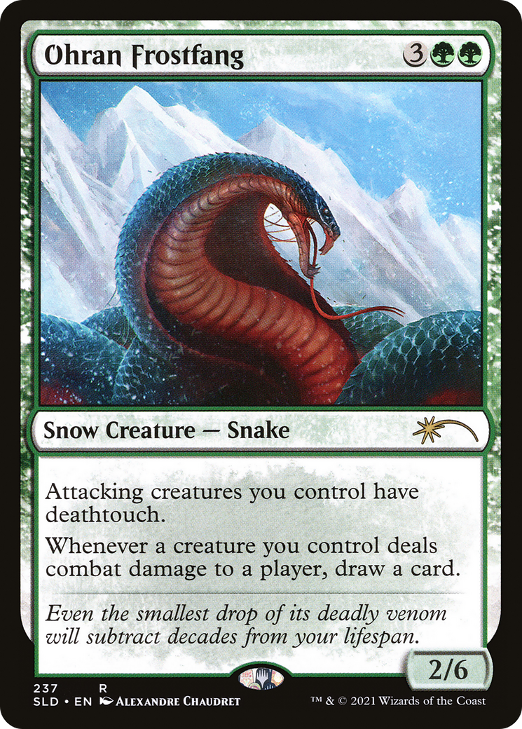 Ohran Frostfang [Secret Lair Drop Series] Foil