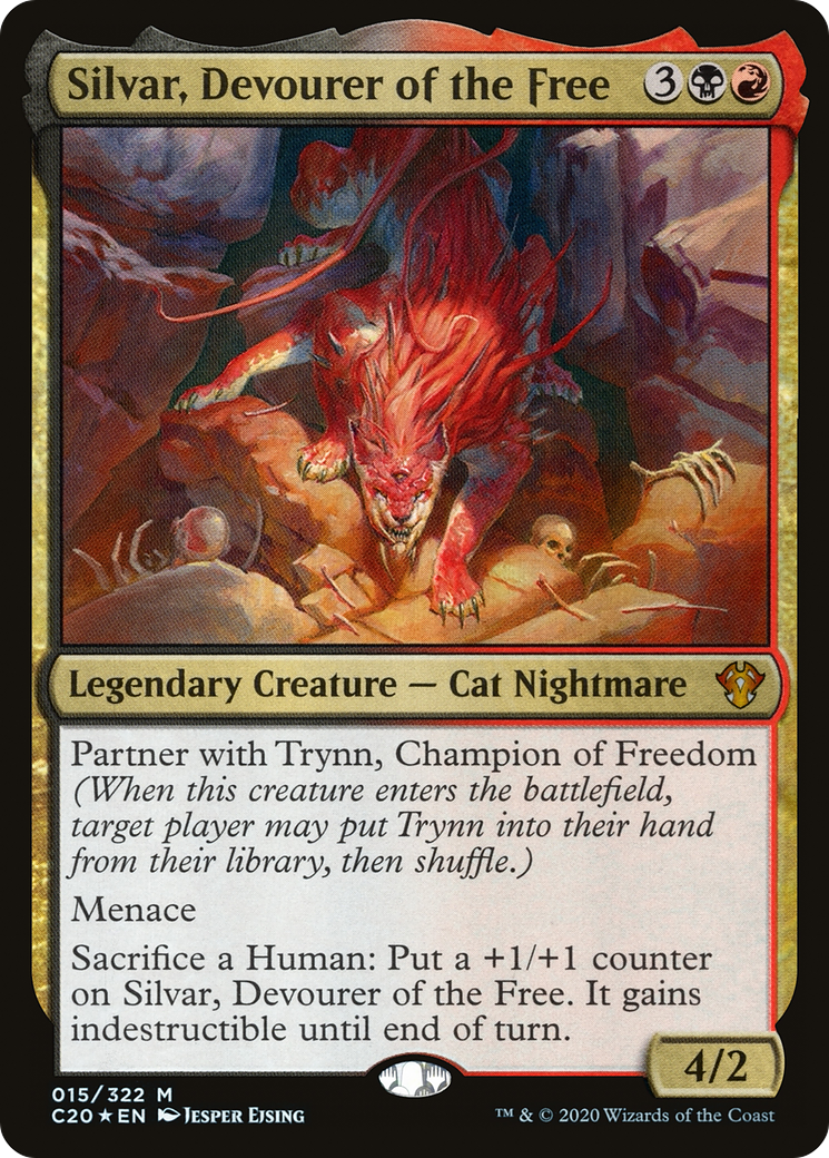 Silvar, Devourer of the Free [Commander 2020] Foil