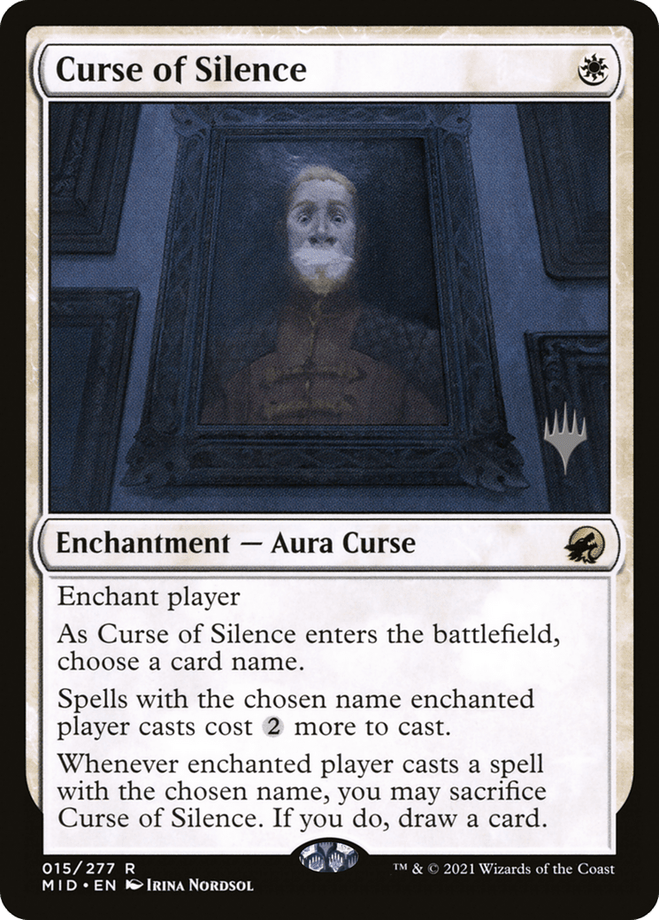 Curse of Silence (Promo Pack) [Innistrad: Midnight Hunt Promos] Foil