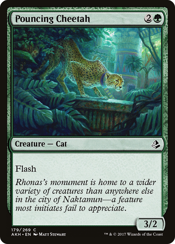 Pouncing Cheetah [Amonkhet] Foil