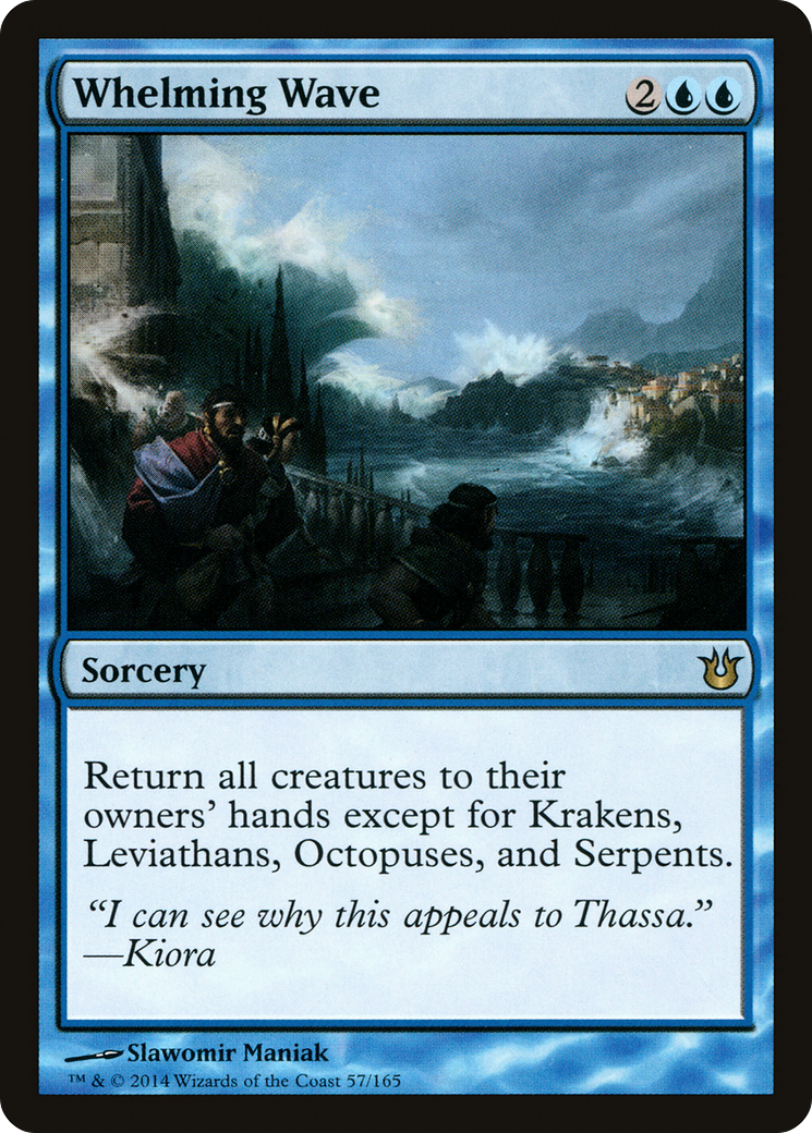 Whelming Wave [Born of the Gods] Foil