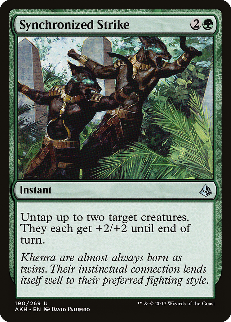 Synchronized Strike [Amonkhet] Foil