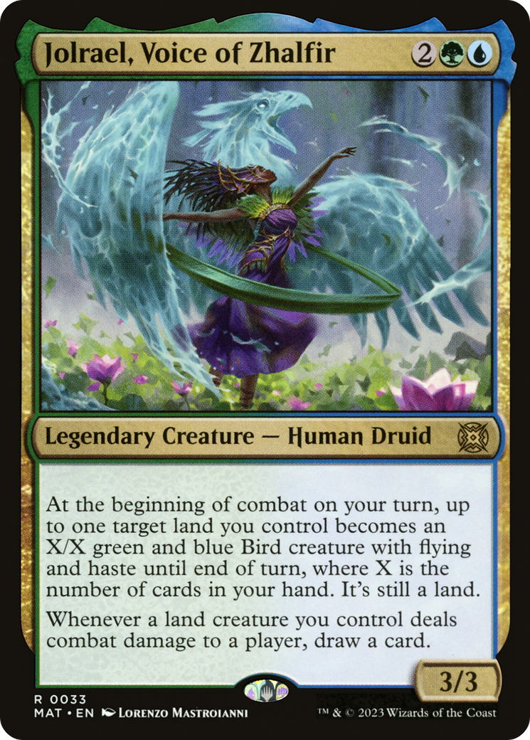 Jolrael, Voice of Zhalfir [March of the Machine: The Aftermath] Foil