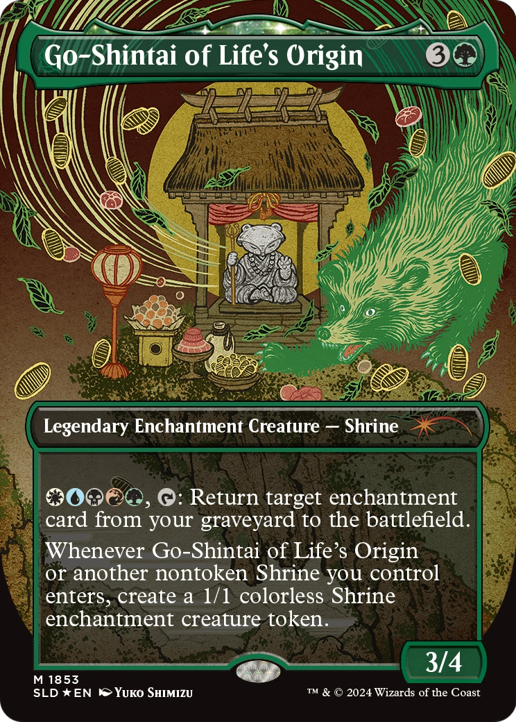 Go-Shintai of Life's Origin (Display Commander) - Thick Stock (1853) [Secret Lair Drop Series]  Foil