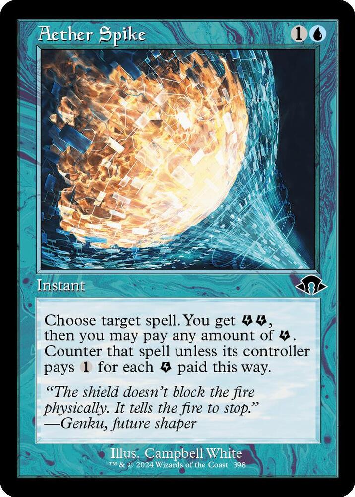 Aether Spike 398 (Modern Horizons 3)  - Retro Foil