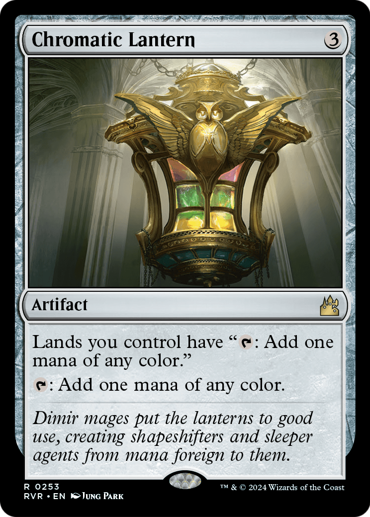 Chromatic Lantern [Ravnica Remastered] Foil