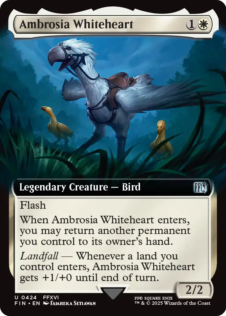 Ambrosia Whiteheart (Extended Art) (424) [FINAL FANTASY]  Foil