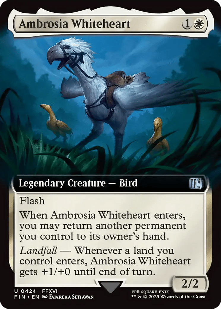 Ambrosia Whiteheart (Extended Art) (424) [FINAL FANTASY]  Foil