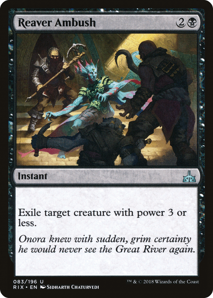 Reaver Ambush [Rivals of Ixalan] Foil