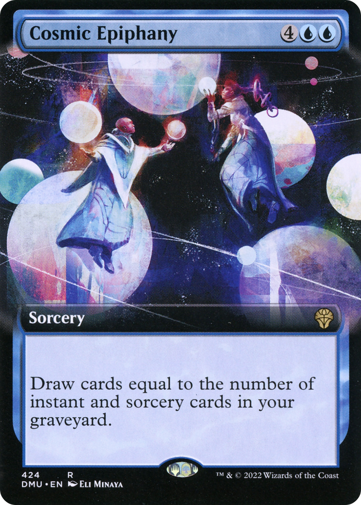 Cosmic Epiphany (Extended Art) [Dominaria United] Foil