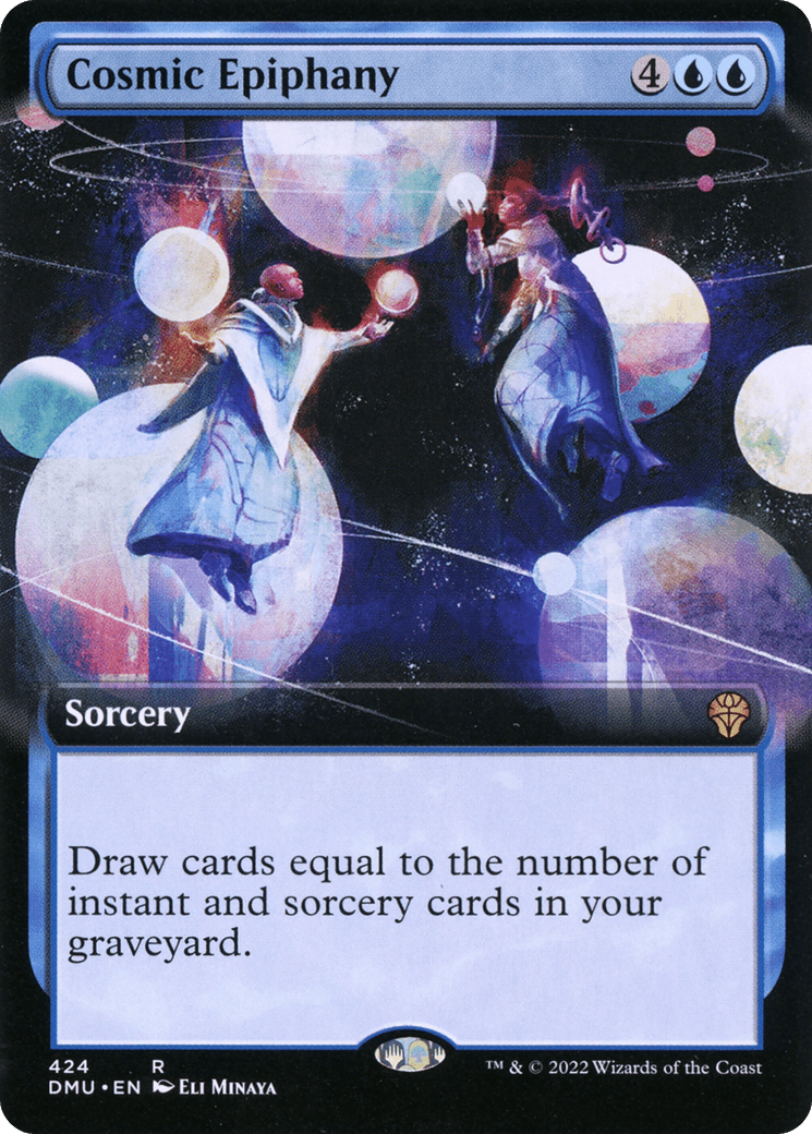 Cosmic Epiphany (Extended Art) [Dominaria United] Foil
