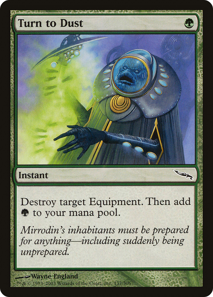 Turn to Dust [Mirrodin] Foil