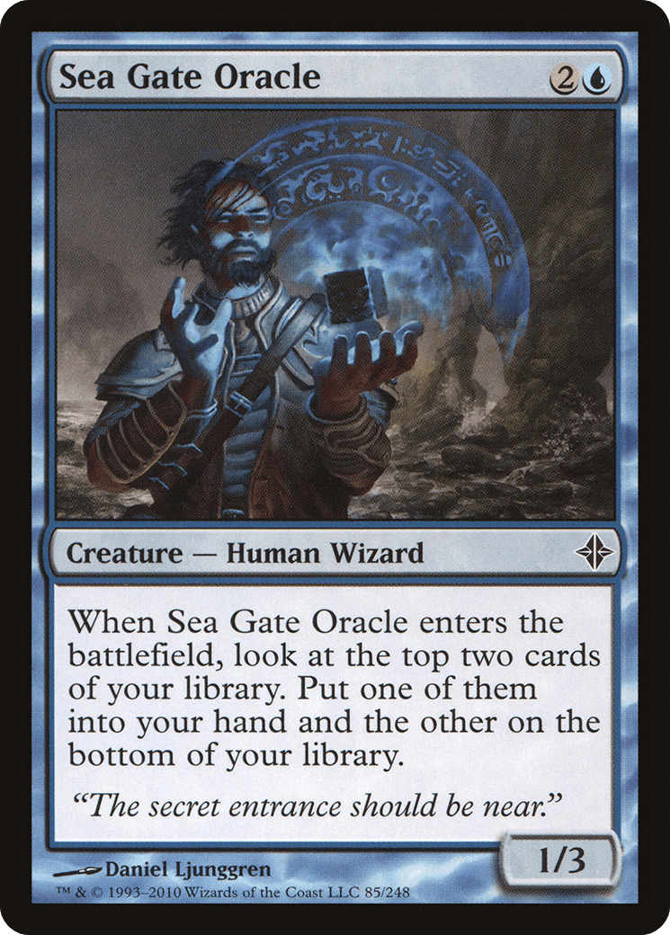 Sea Gate Oracle [Rise of the Eldrazi] Foil