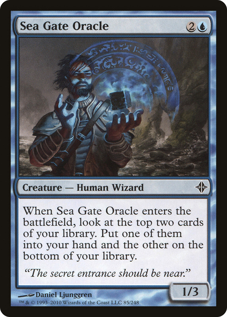 Sea Gate Oracle [Rise of the Eldrazi] Foil