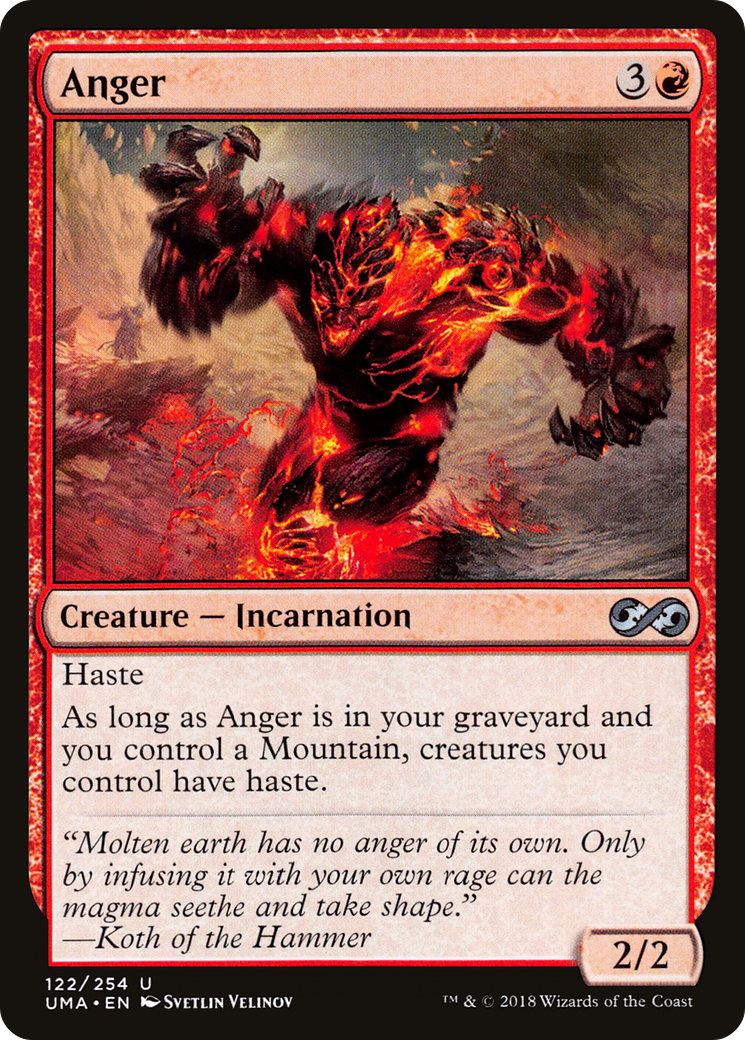 Anger [Ultimate Masters] Foil