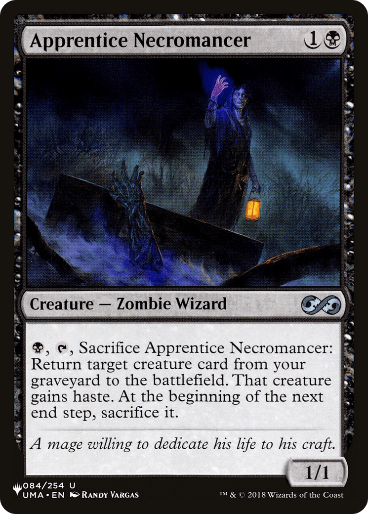 Apprentice Necromancer |  (UMA-84) [The List]