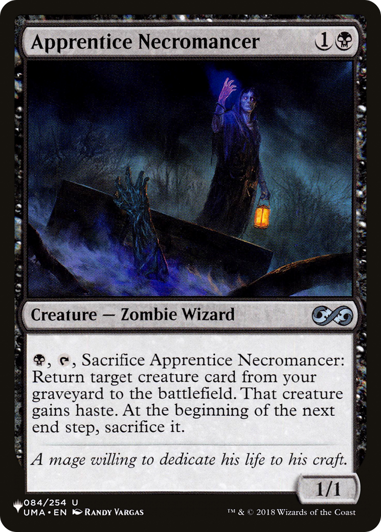 Apprentice Necromancer |  (UMA-84) [The List]