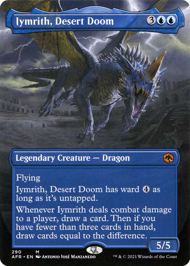 Iymrith, Desert Doom (AFR-290) - Adventures in the Forgotten Realms (Borderless) Foil