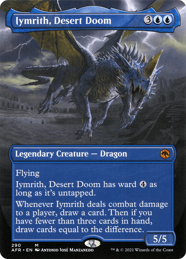 Iymrith, Desert Doom (AFR-290) - Adventures in the Forgotten Realms (Borderless) Foil
