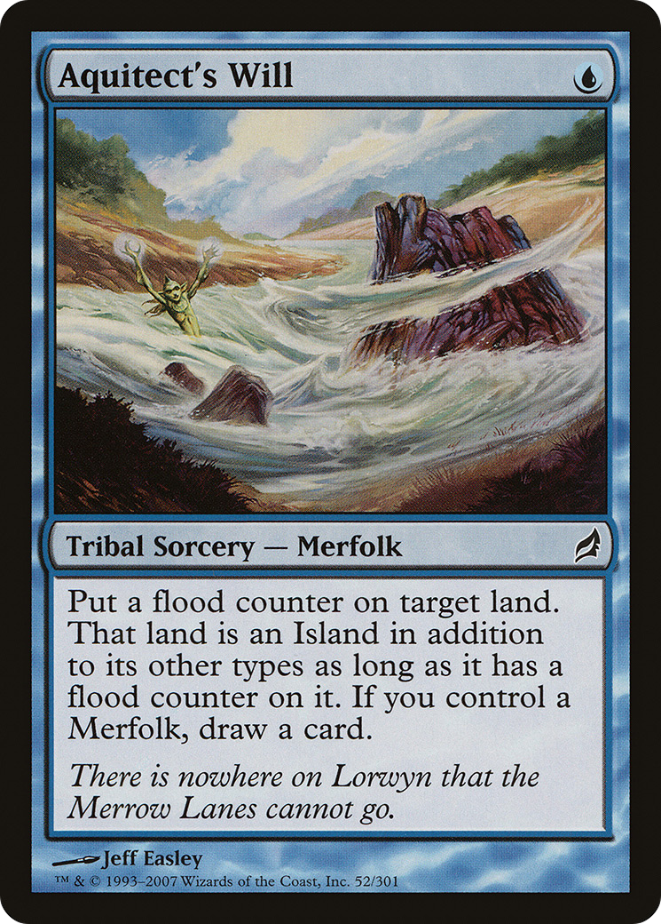 Aquitect's Will [Lorwyn] Foil