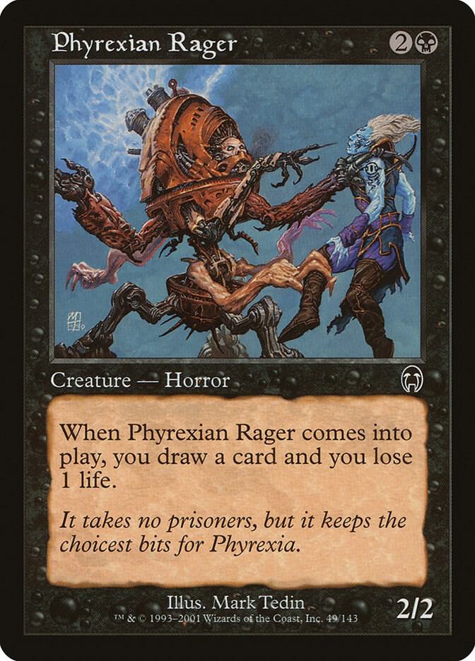 Phyrexian Rager 49/143 (Apocalypse) 