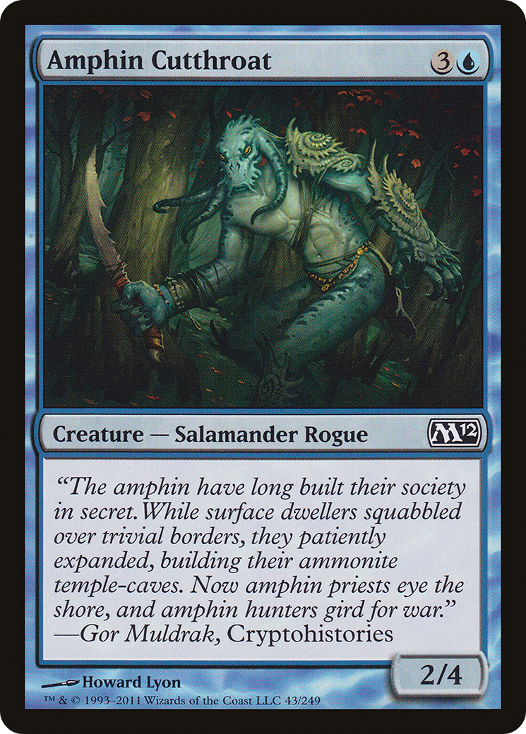 Amphin Cutthroat [Magic 2012] Foil