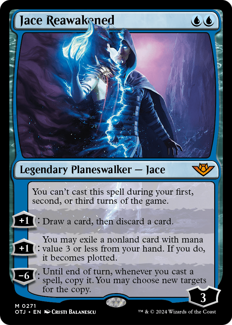 Jace Reawakened [Outlaws of Thunder Junction] Foil