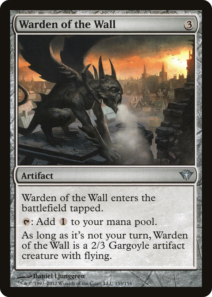 Warden of the Wall [Dark Ascension] Foil