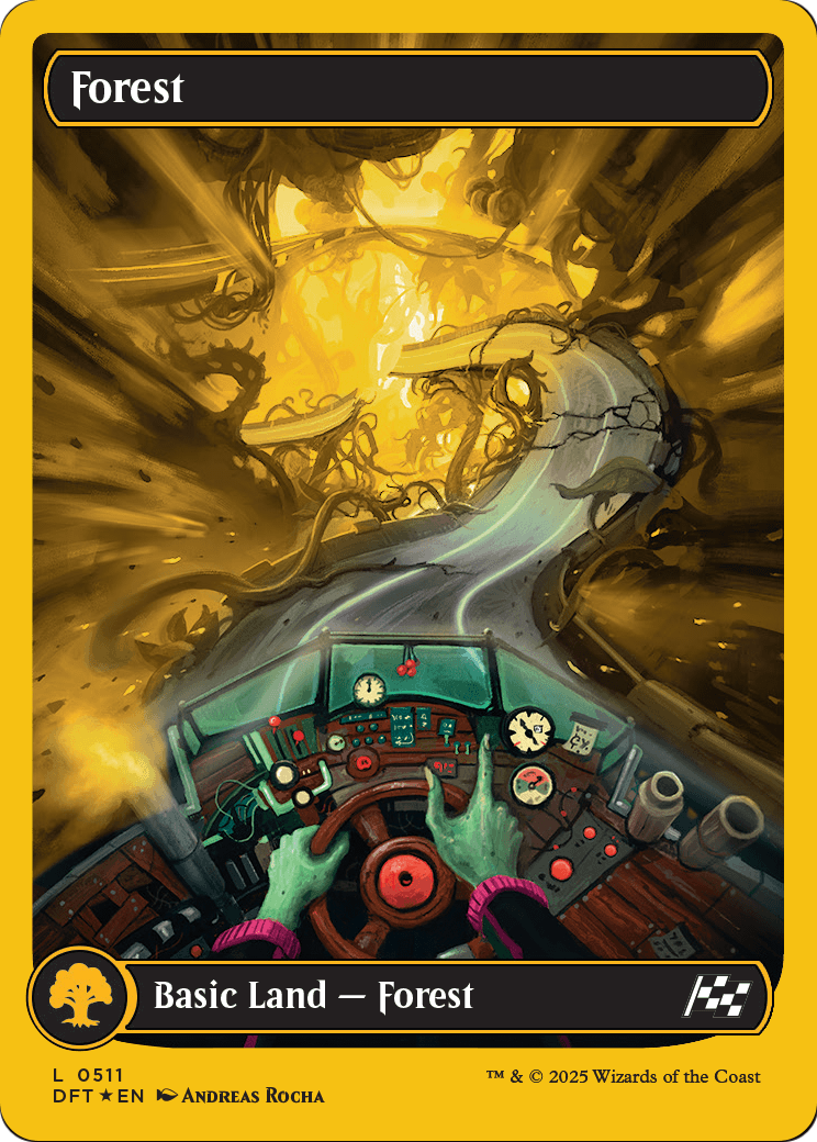 Forest |  Foil (511) [Aetherdrift]
