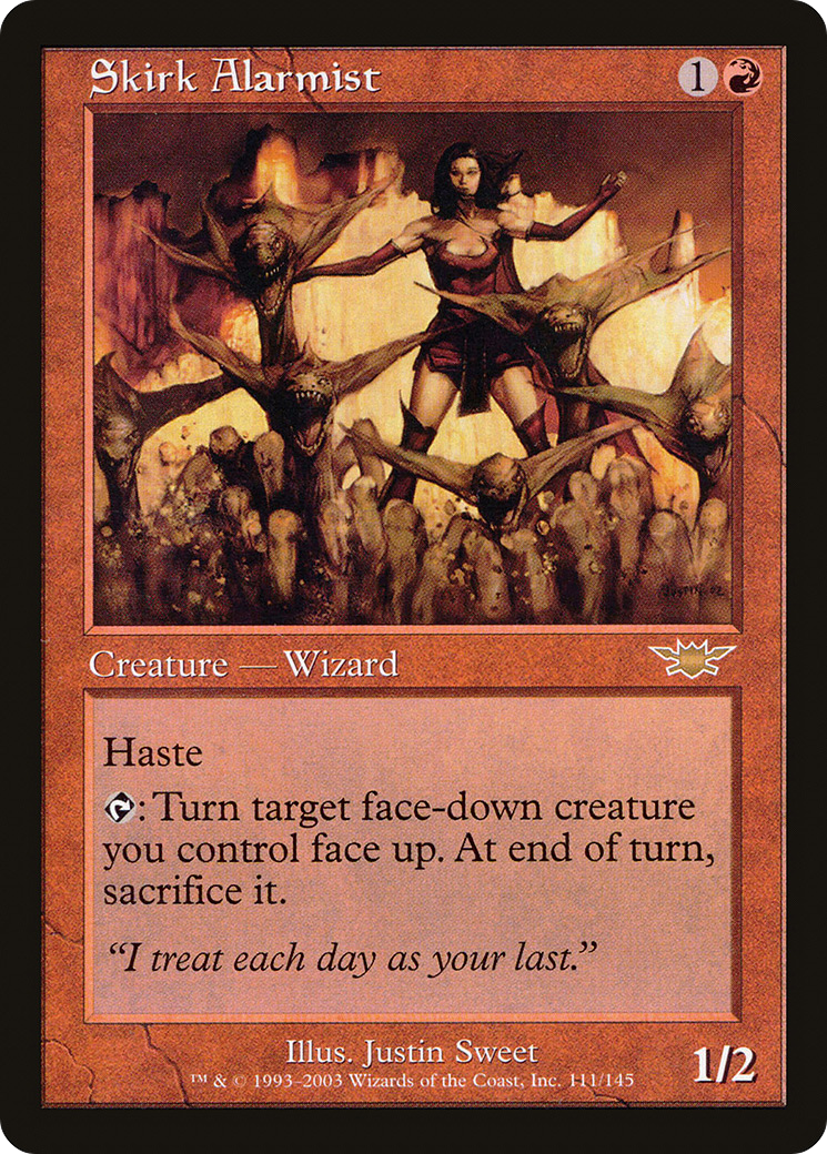 Skirk Alarmist [Legions] Foil