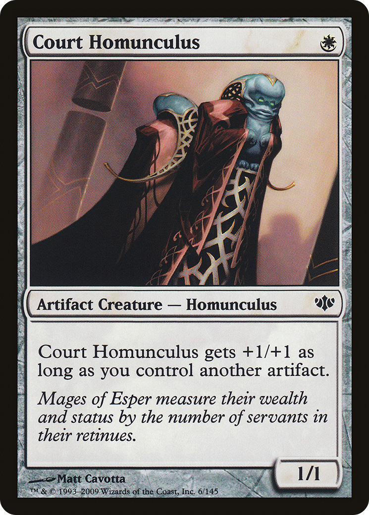 Court Homunculus [Conflux] Foil